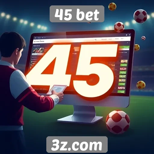 Experiência do usuário na navegação do site 45 bet
