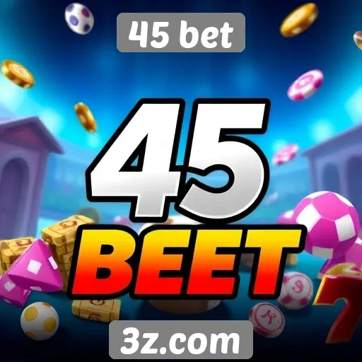 A variedade de jogos disponíveis no 45 bet